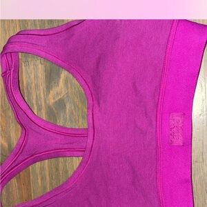 SKIMS Fuchsia Sports Bra
